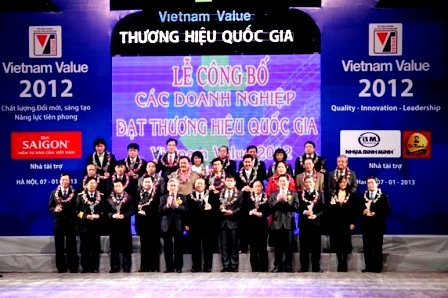 Vietnam premia a 54 empresas ganadoras de marcas nacionales
